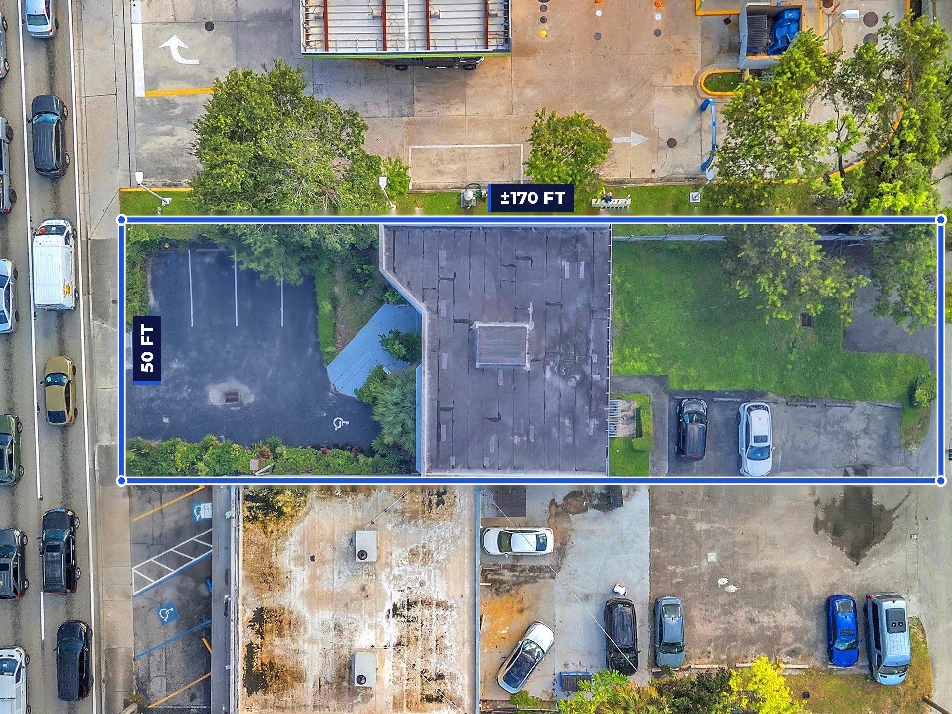 Site Plan - Aerial Parcel Outline (Approximate)